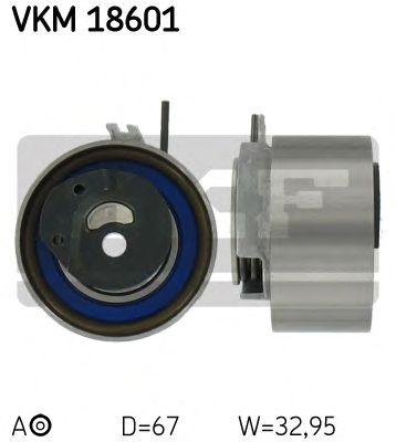 VKM 18601 SKF Ролик модуля натягувача ременя1
